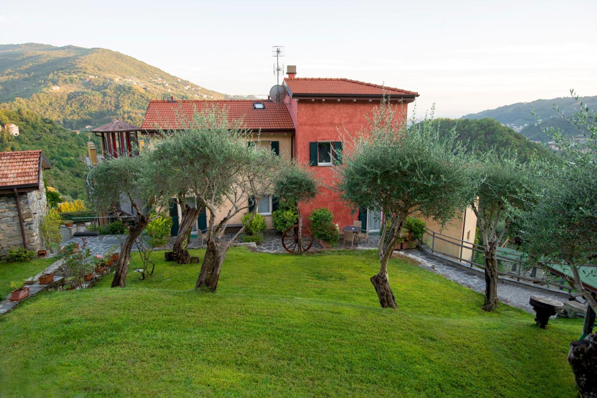 Villa Paggi Country House Carasco Exterior foto